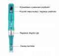 Dermapen A6s Mezoterapia Mikroigłowa + Serum Ampułka
