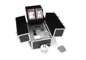 kuferek kosmetyczny mobilny kombajn 3 w 1