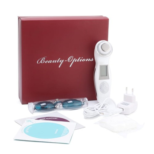 5w1 Masażer Ultradźwiękowy Led wielofunkcyjny do twarzy i ciała Mini Kombajn