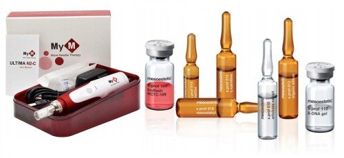 Dermapen MyM Mezoterapia Mikroigłowa + Serum Ampułka 
