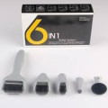 Derma roller 6w1 do twarzy - ciała - pod oczy Dermaroller