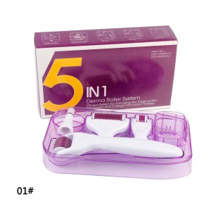 Derma roller 5w1 do twarzy - ciała - pod oczy Dermaroller